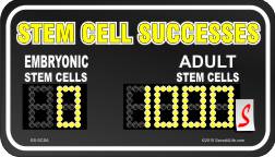 Stem Cell Successes 1x2 Envelope Sticker - Click Image to Close